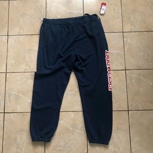 Navy Blue Budweiser Sweatpants